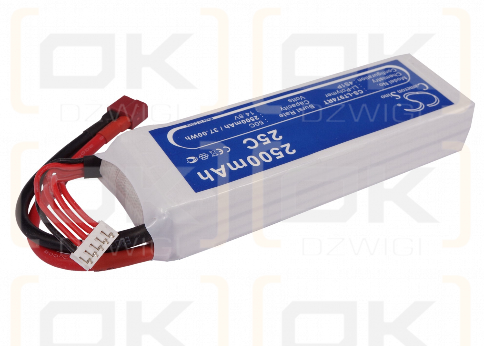 RC CS-LT974RT / CS-LT974RT 2500mAh Li-polímero 14.8V (Cameron Sino)