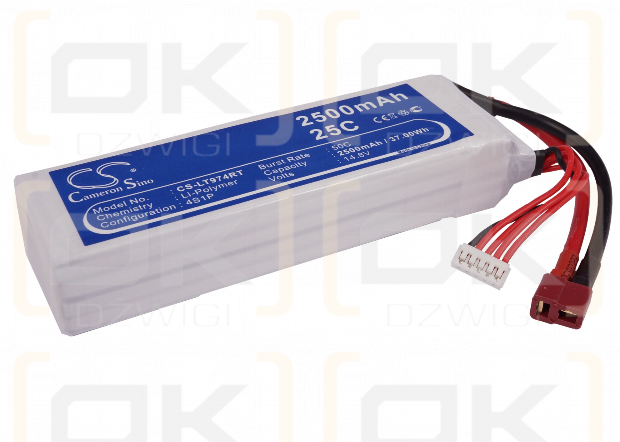 RC CS-LT974RT / CS-LT974RT 2500mAh Li-polímero 14.8V (Cameron Sino)