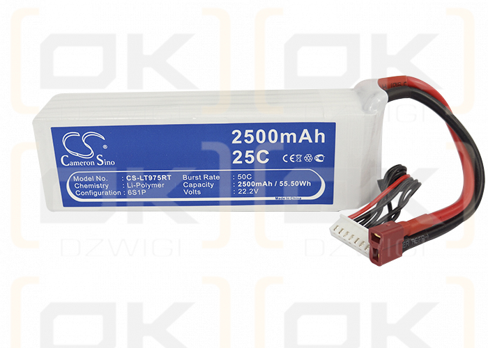 RC CS-LT975RT / CS-LT975RT 2500mAh Li-polímero 22,2V (Cameron Sino)