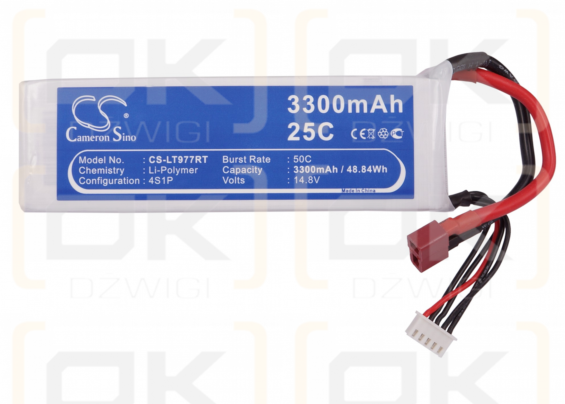 RC CS-LT977RT / CS-LT977RT 3300mAh Li-Polymer 14.8V (Cameron Sino)