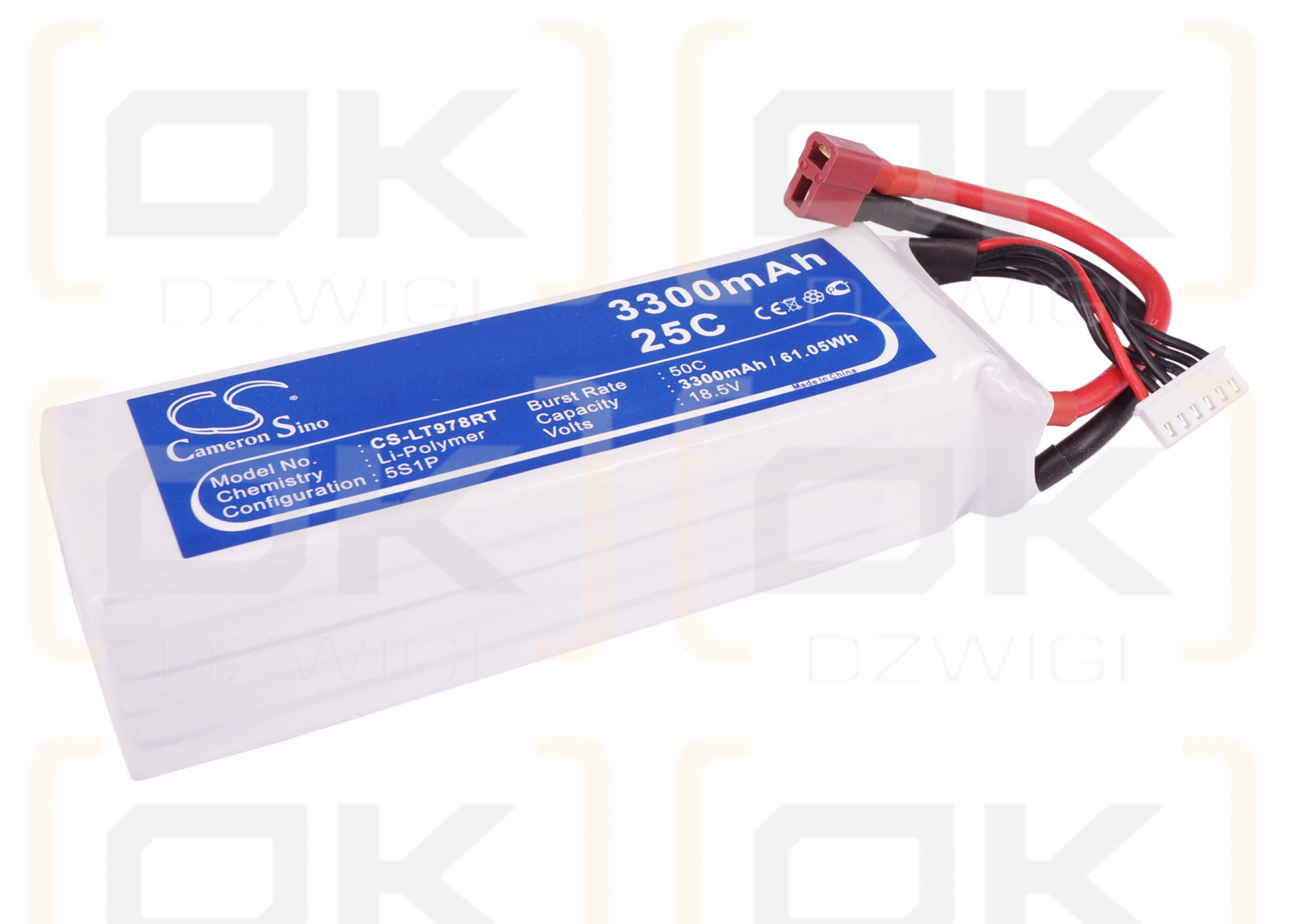 RC CS-LT978RT / CS-LT978RT 3300 mAh Li-Polymer 18,5 V (Cameron Sino)