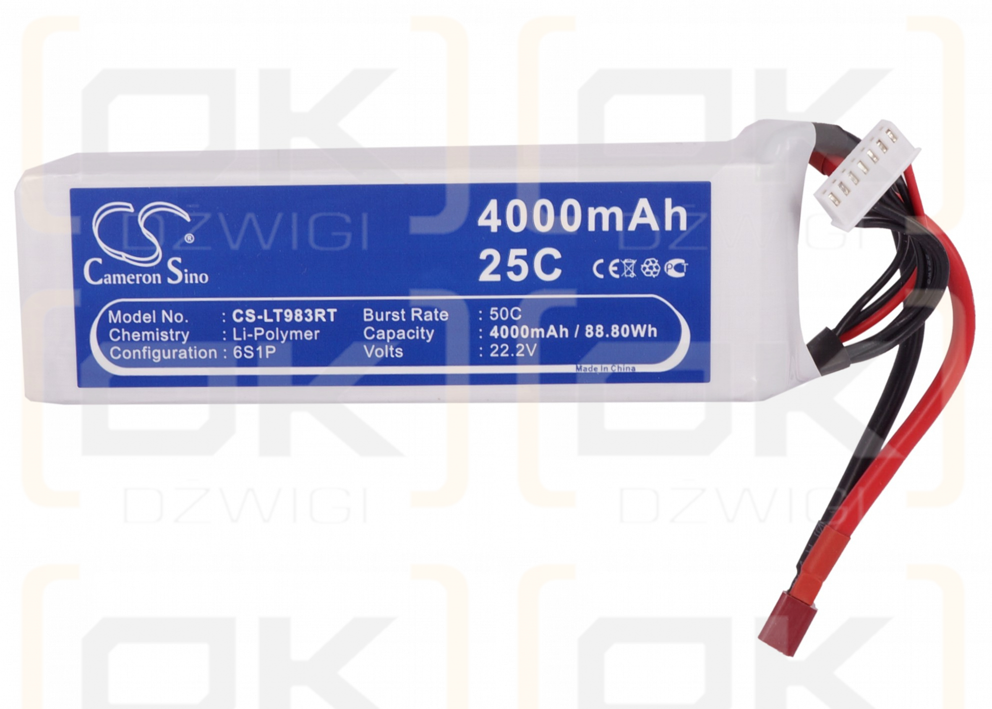 RC CS-LT983RT / CS-LT983RT 4000mAh Li-Polymer 22.2V (Cameron Sino)