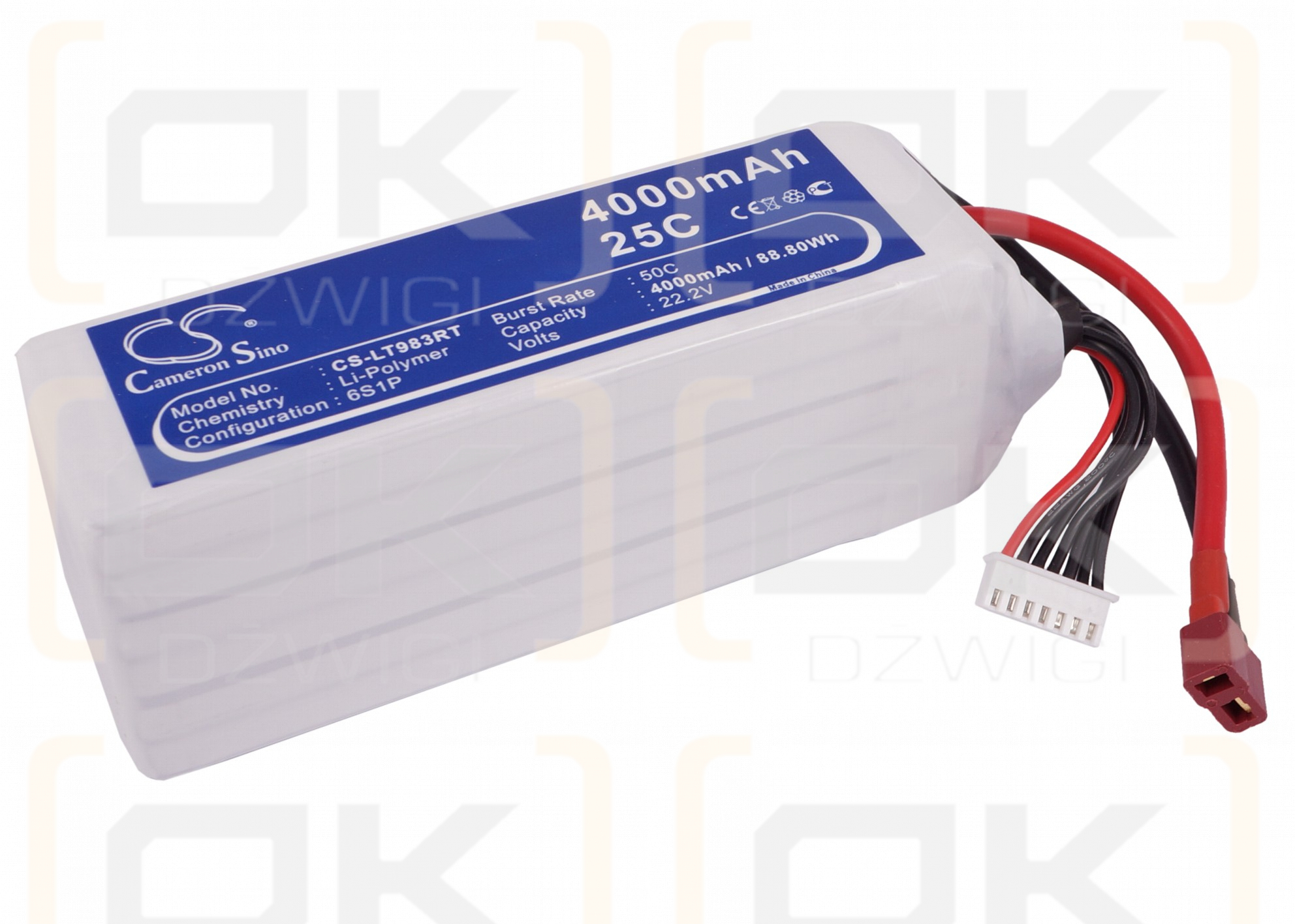 RC CS-LT983RT / CS-LT983RT 4000mAh Li-Polymer 22.2V (Cameron Sino)