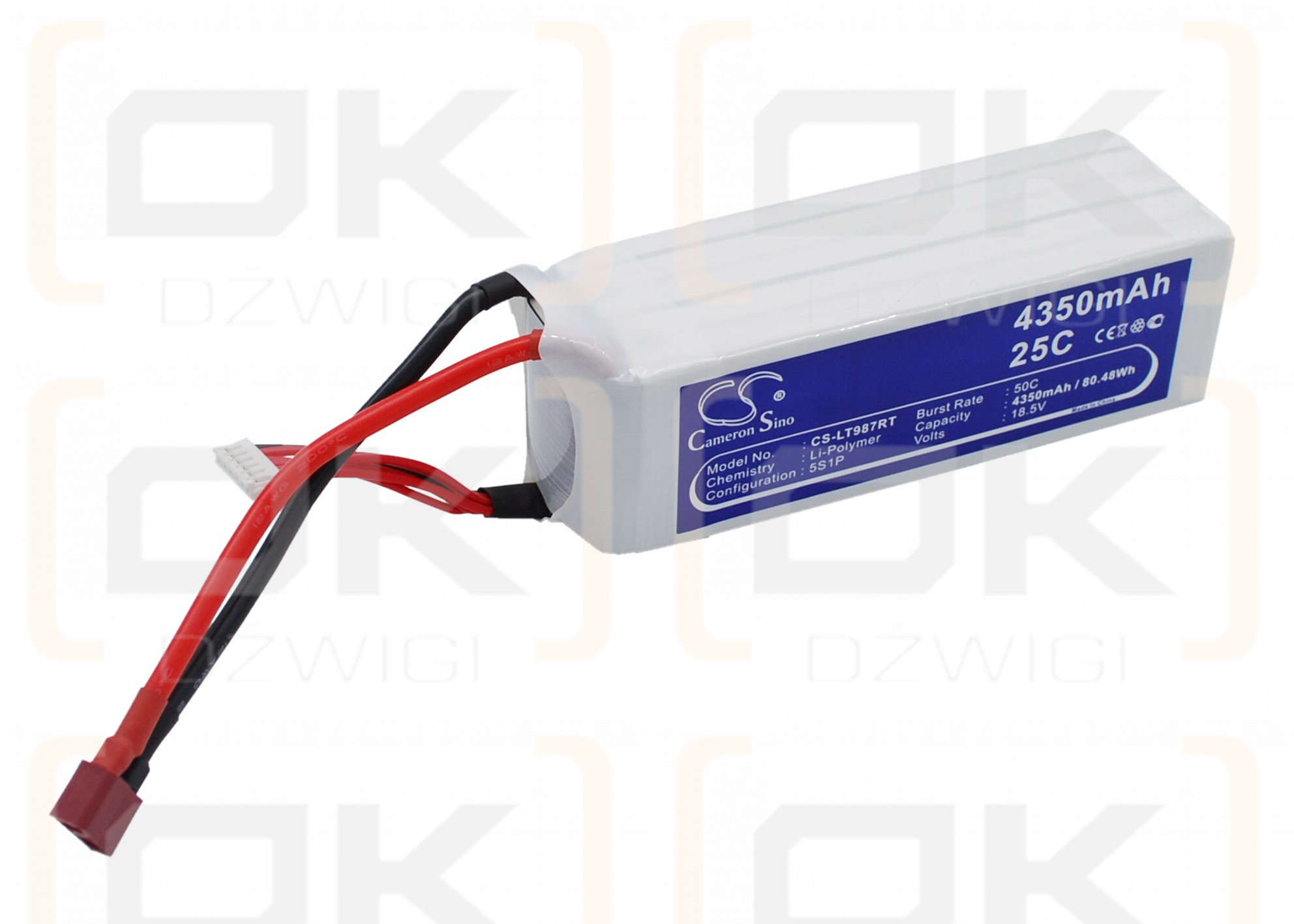 RC CS-LT987RT / CS-LT987RT 4350mAh Li-Polymer 18.5V (Cameron Sino)