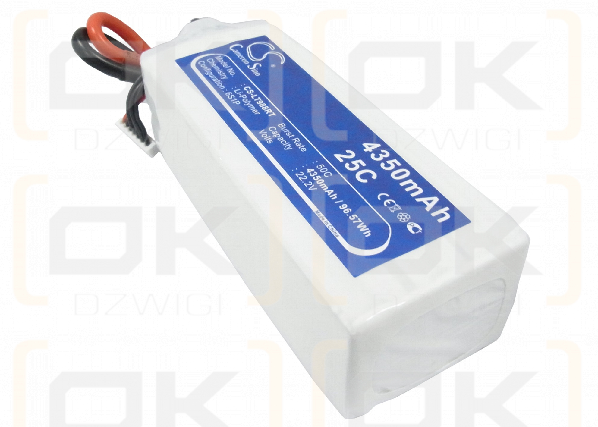 RC CS-LT988RT / CS-LT988RT 4350mAh Li-Polymer 22.2V (Cameron Sino)