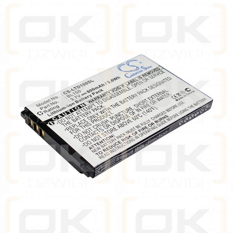 Lenovo TD100 / BL150 950mAh Li-ion 3.7V (Cameron Sino)