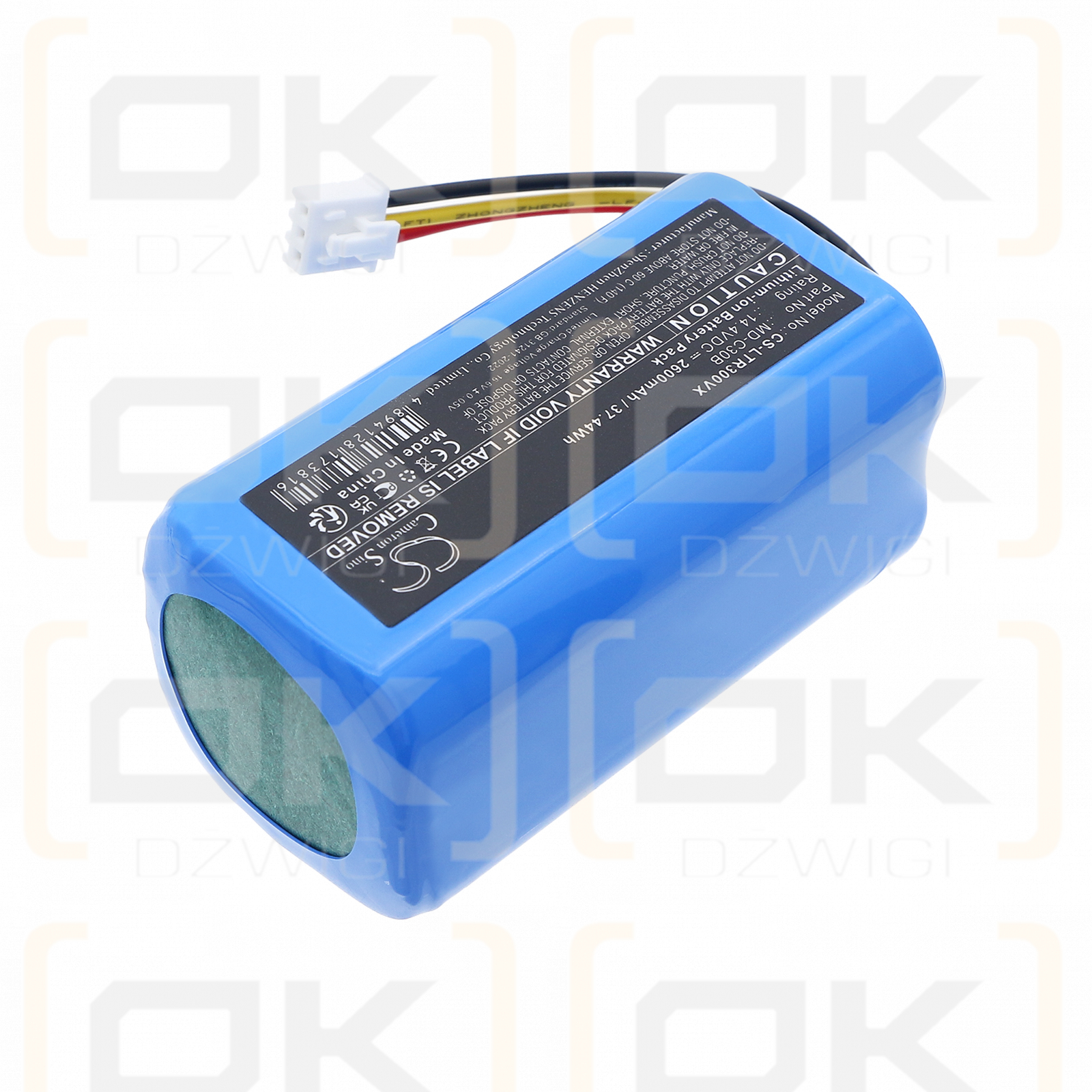 Blaupunkt BPK-VCBB1XVB / D071-INR-CH-4S1P 2600 mAh Li-ion 14.4 V (Cameron Sino)