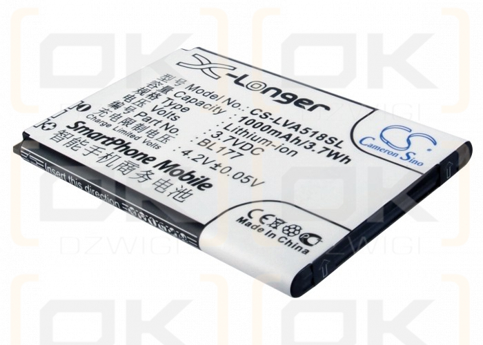 Lenovo A518 / BL177 1000mAh Li-ion 3.7V (Cameron Sino)