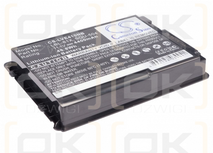 Сменный аккумулятор для Lenovo E260 / SQU-504 4400 мАч Li-ion 11,1 В (Cameron Sino)