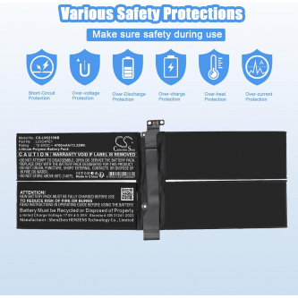 Bateria zamienna do Lenovo ThinkBook 13x Gen 4 IMH (21KR) /  5CB1M72403 4700 mAh Li-Polymer 15.6 V (Cameron Sino)