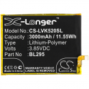 Lenovo PADL0006CN / BL295 3000mAh Li-Polímero 3.85V (Cameron Sino)