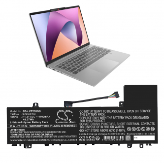 Lenovo IdeaPad Slim 5 14IRL8 82XD000VSB / 5B11K39362 4100 mAh, polímero de litio, 11,31 V (Cameron Sino)