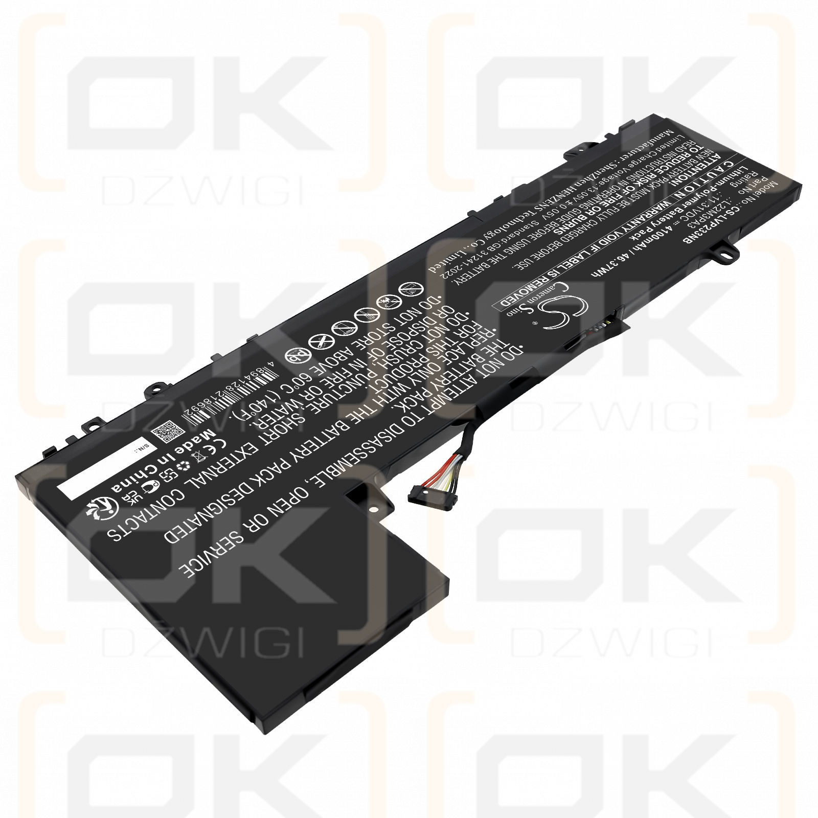 Lenovo IdeaPad Slim 5 14IRL8 82XD000VSB / 5B11K39362 4100 mAh Li-Polymer 11,31 V (Cameron Sino)