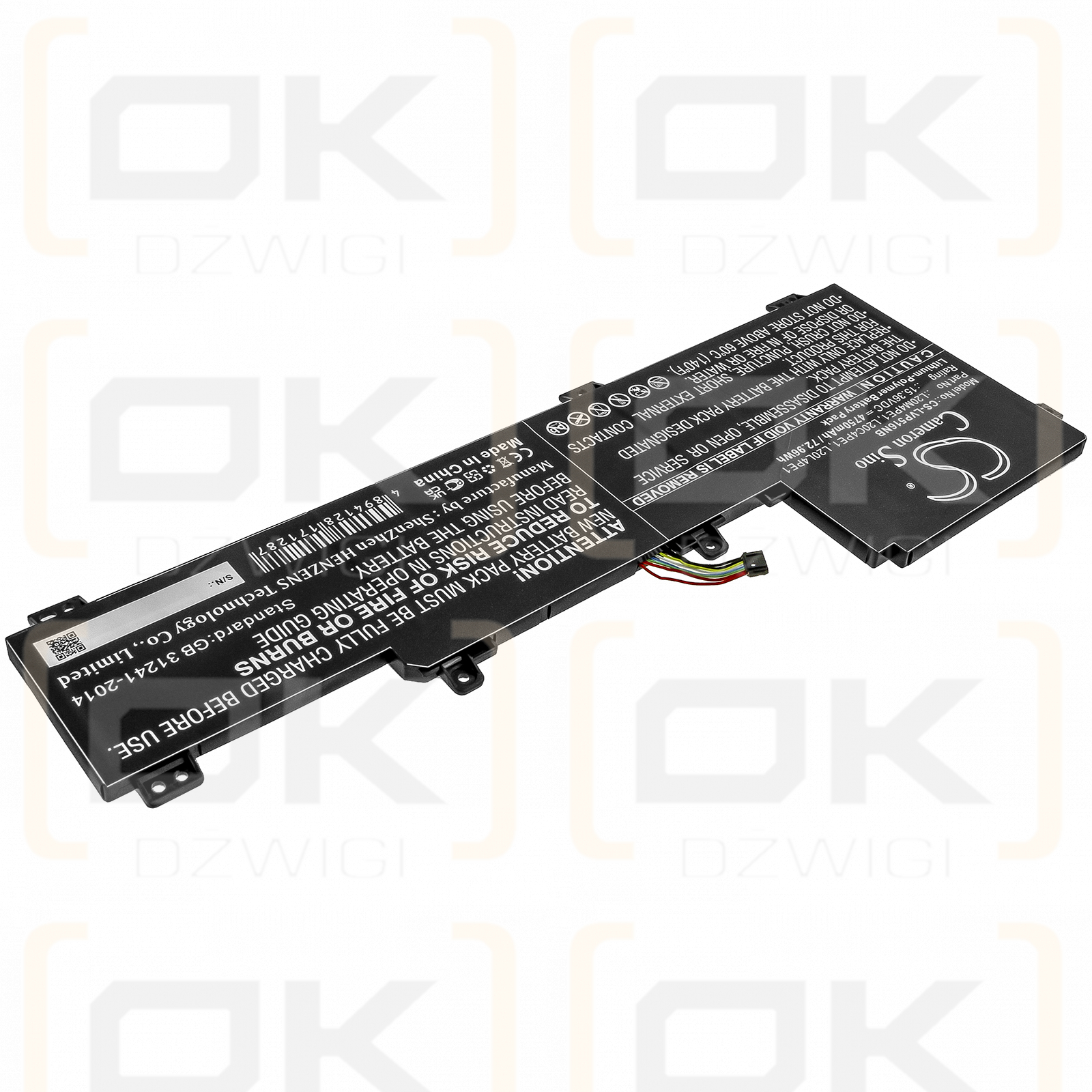 Lenovo IdeaPad 5 Pro-16ACH6(82L5) / L20C4PE1 4750 mAh Li-Polymer 15,36 V (Cameron Sino)