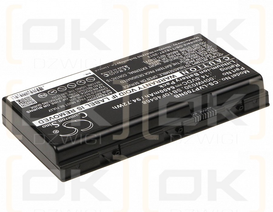 Lenovo ThinkPad P71 / 00HW030 6400 mAh Li-Ion 14,8 V (Cameron Sino)