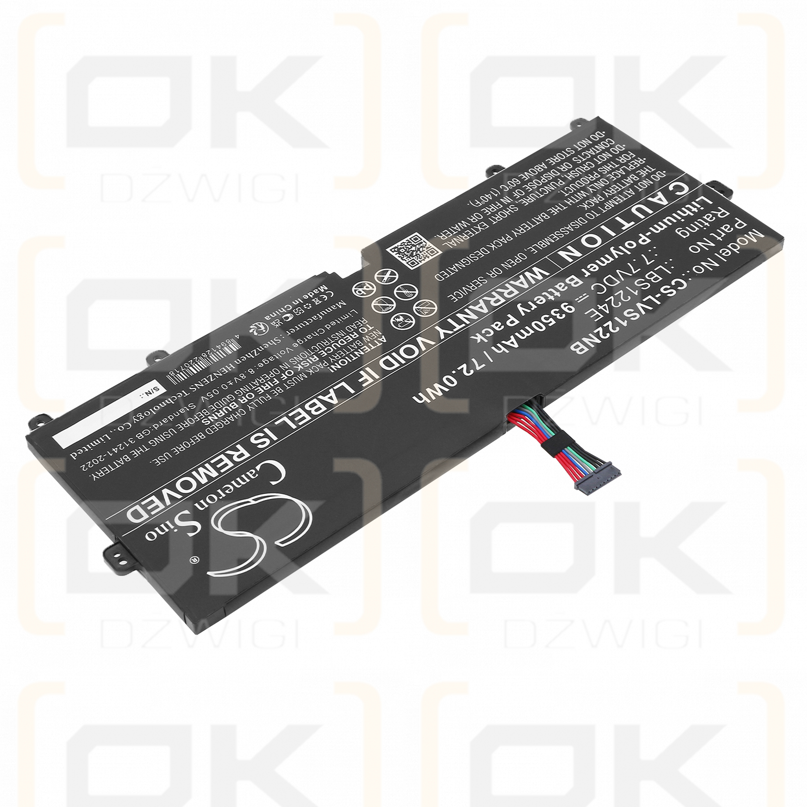 LG Gramm 2018 15Z980-T.AA75C / LBS1224E 9350 mAh Li-Polymer 7,7 V (Cameron Sino)
