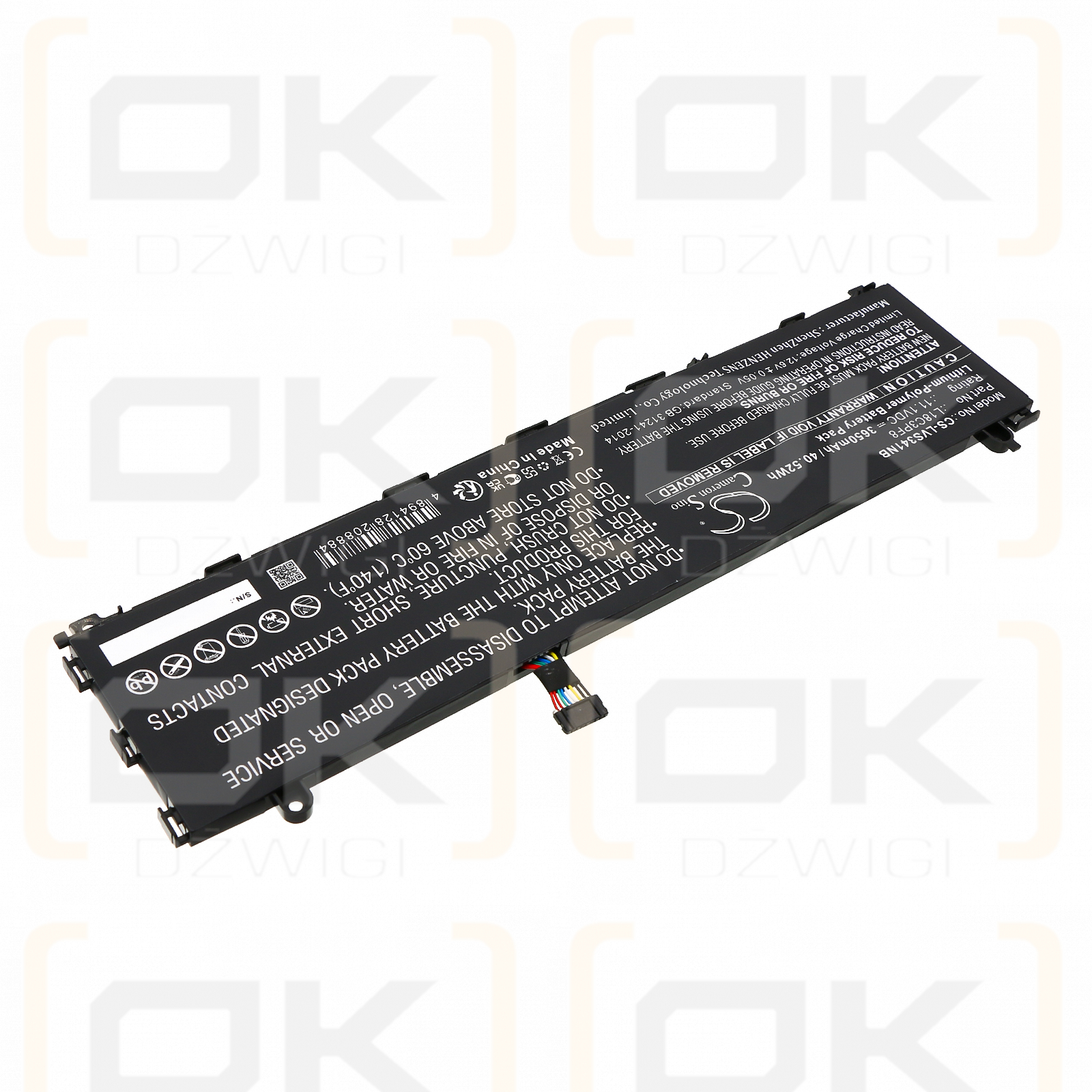 Lenovo IdeaPad S340-13IML(81UM000YKR) / SB10W67222 3650mAh Li-polímero 11.1V (Cameron Sino)