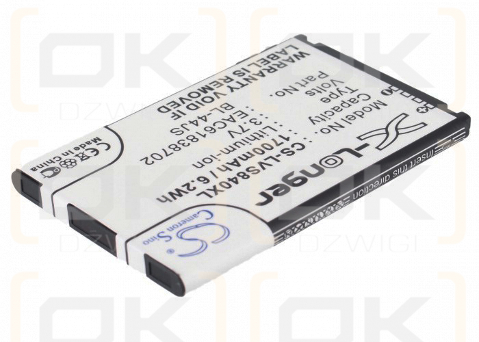 LG V8450PP / BL-44JS 1700mAh Li-ion 3.7V (Cameron Sino)