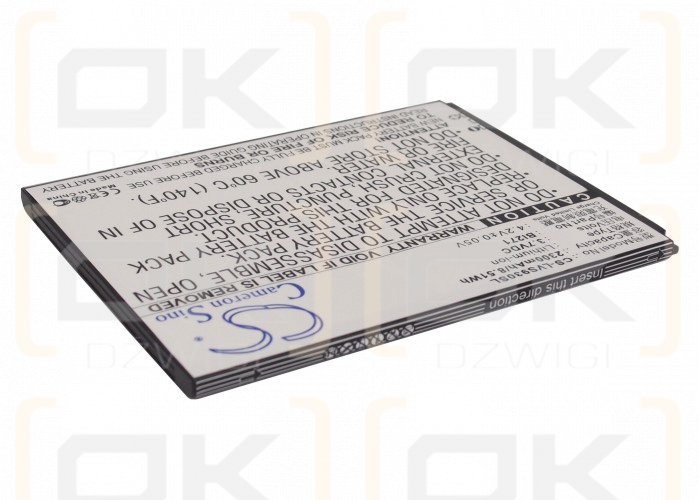 Lenovo S939 / BL217 2300 mAh Li-Ion 3,7 V (Cameron Sino)