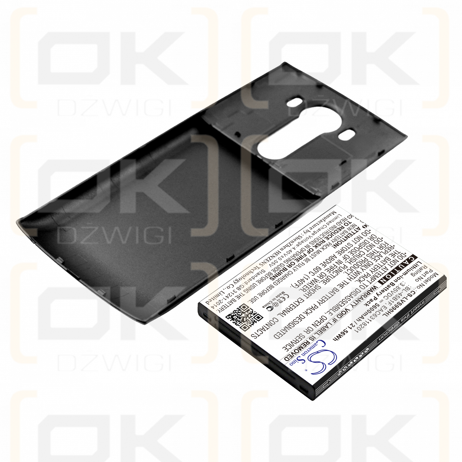 LG VS990 / BL-45B1F 5600 mAh Li-ion 3.85 V (Cameron Sino)