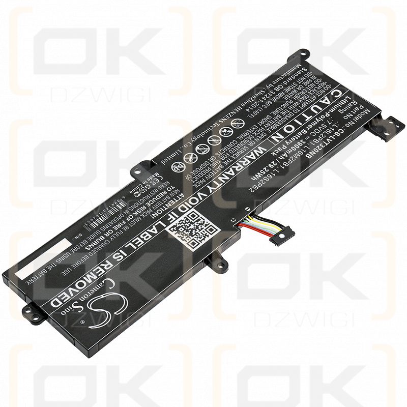 Lenovo 320-14IKB / L16L2PB1 3900mAh Li-polímero 7.5V (Cameron Sino)