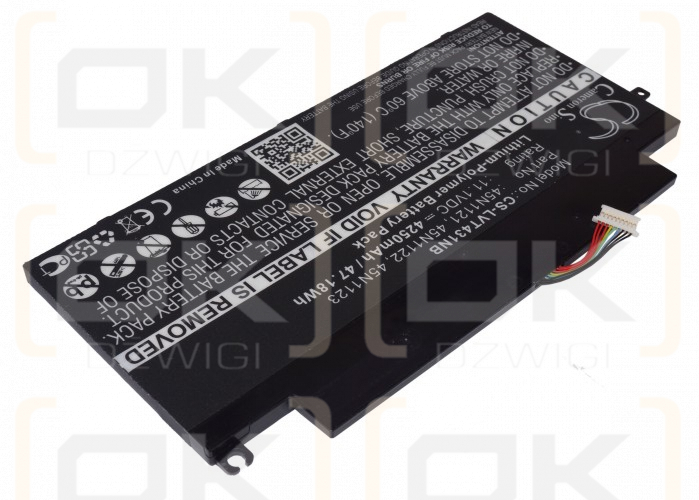 Lenovo ThinkPad T431s / 45N1123 4250mAh Li-Polímero 11.1V (Cameron Sino)