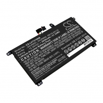 Lenovo ThinkPad P52s / 00UR891 2050mAh Li-Polímero 15.28V (Cameron Sino)