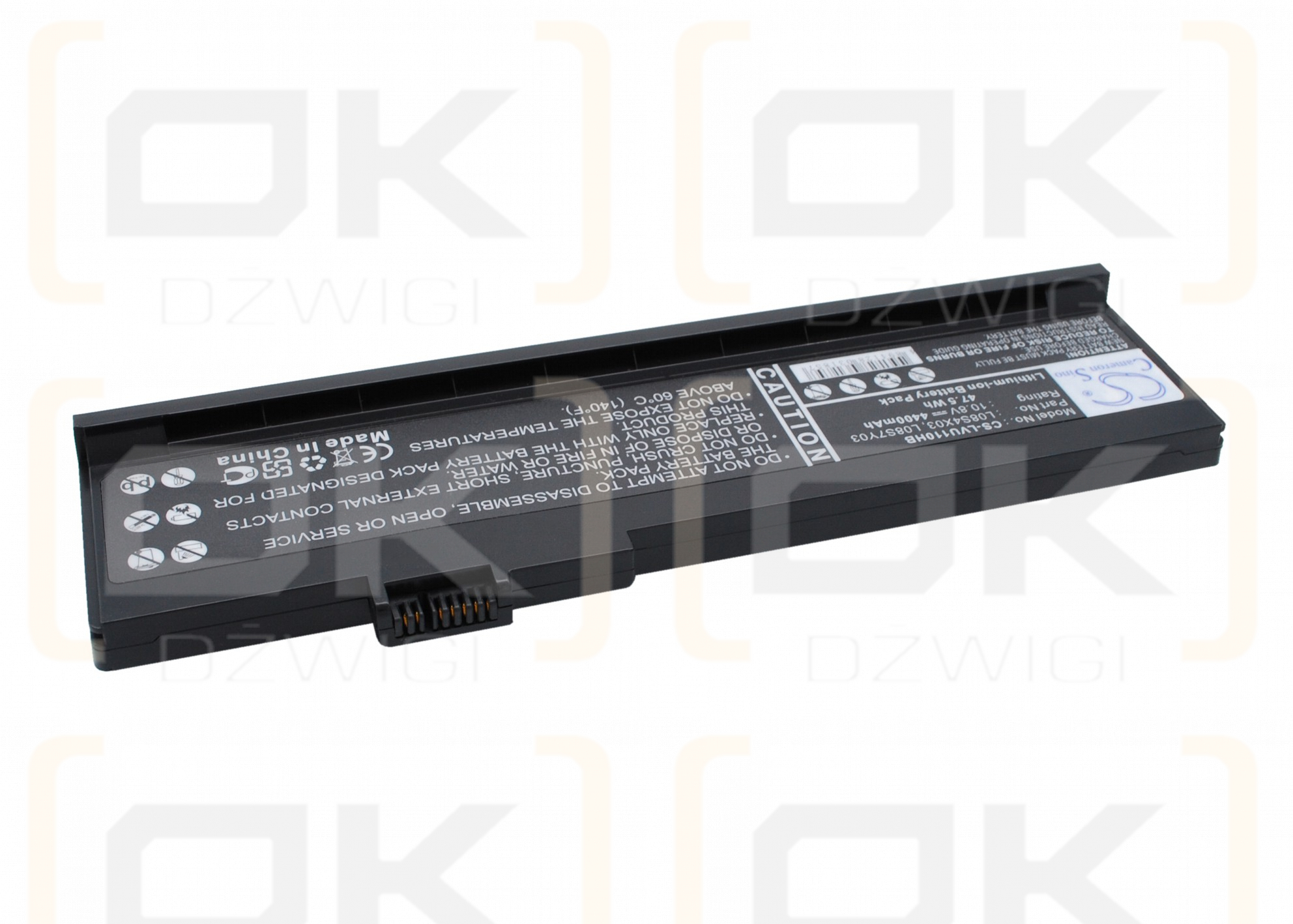 Bateria zamienna do Lenovo ideapad U110 2304 / L08S4X03 4400 mAh Li-ion 10.8 V (Cameron Sino)