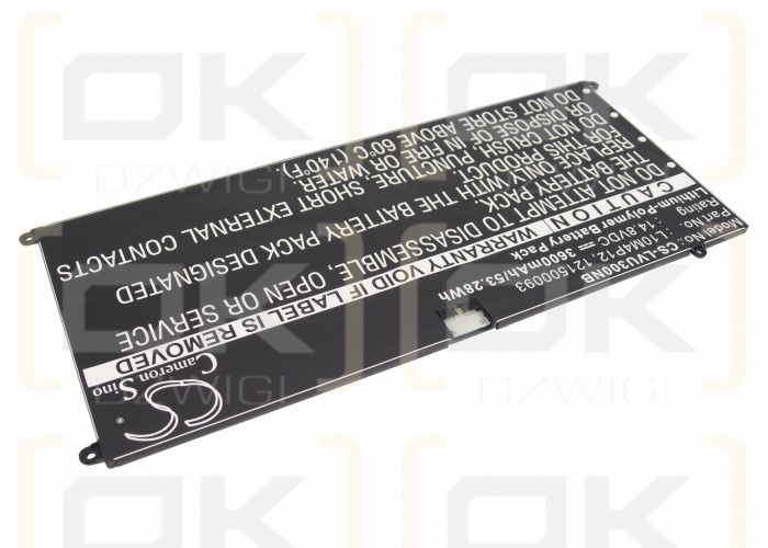 Lenovo IdeaPad Yoga 13 / L10M4P12 3600 mAh Li-Polymer 14,8 V (Cameron Sino)