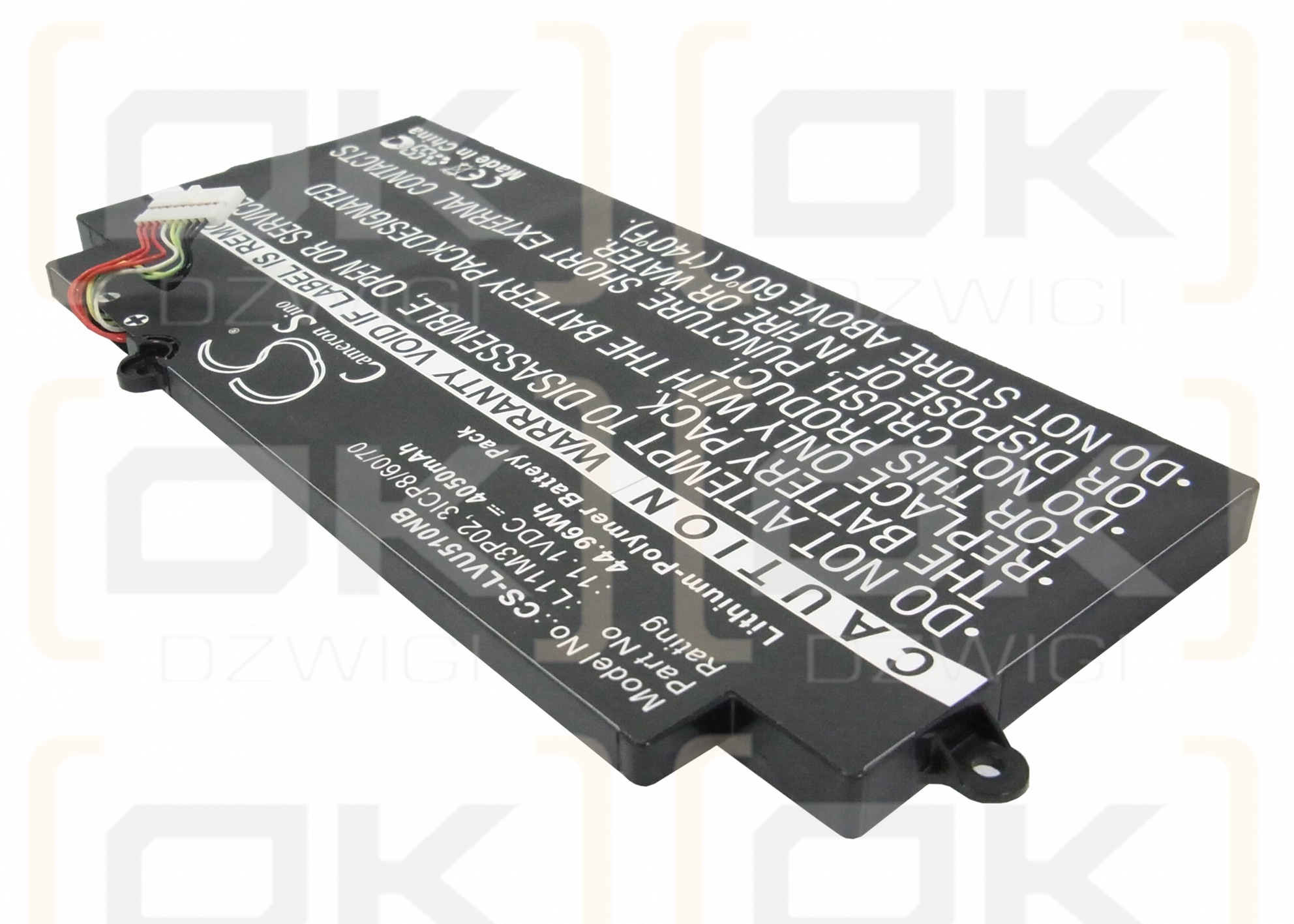 Lenovo IdeaPad U510 MBM62GE / L11M3P02 4050mAh Li-Polymer 11.1V (Cameron Sino)