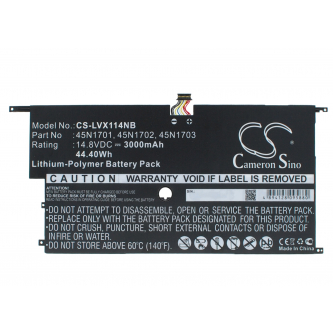 Lenovo ThinkPad X1c / 45N1701 3000mAh Li-Polímero 14.8V (Cameron Sino)