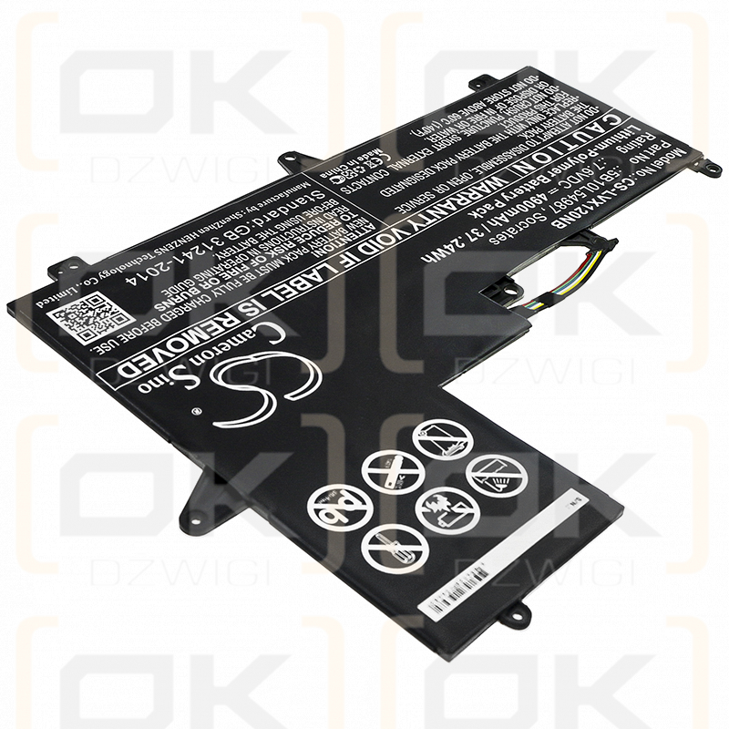 Lenovo Air 12/5B10L54987 4900 mAh Li-Polymer 7,6 V (Cameron Sino)