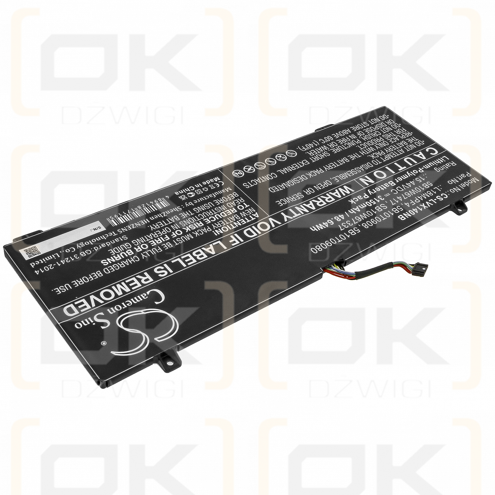 Lenovo IdeaPad S540-15IWL / L18M4PF4 3150mAh Li-polímero 15.44V (Cameron Sino)