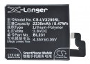 Lenovo S90e / BL231 2230mAh Li-polímero 3.8V (Cameron Sino)