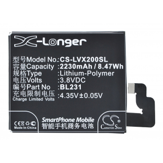 Lenovo S90e / BL231 2230 mAh Li-Polymer 3,8 V (Cameron Sino)