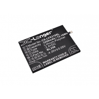 Lenovo A7010-A48 / BL256 3200 mAh Li-Polymer 3,8 V (Cameron Sino)