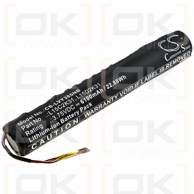 Lenovo YT3-850M / L15C2K31 6100 mAh Li-Ion 3,75 V (Cameron Sino)