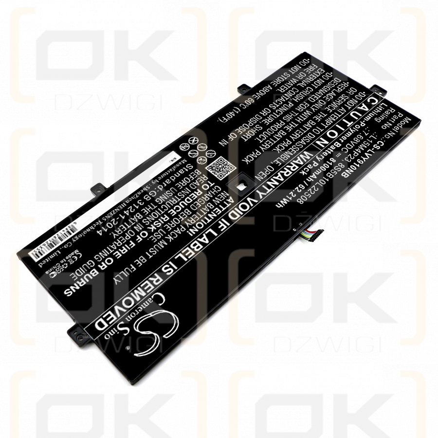 Lenovo Yoga 5 Pro / L15M4P23 8100 mAh Li-Polymer 7,68 V (Cameron Sino)