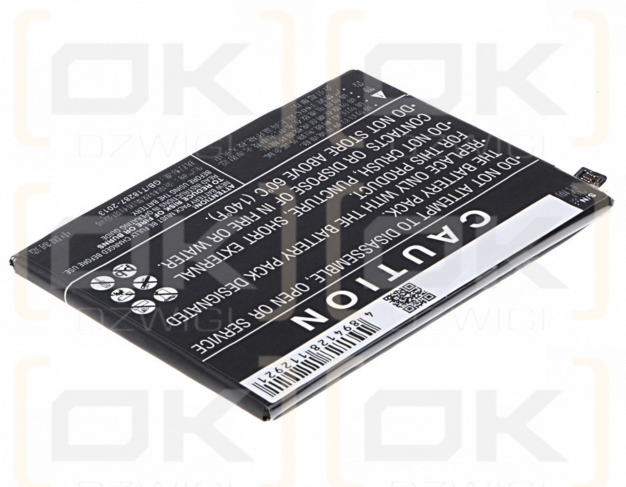 Lenovo Z1221 DUAL SIM / BL255 4000mAh Li-Polymer 3.8V (Cameron Sino)