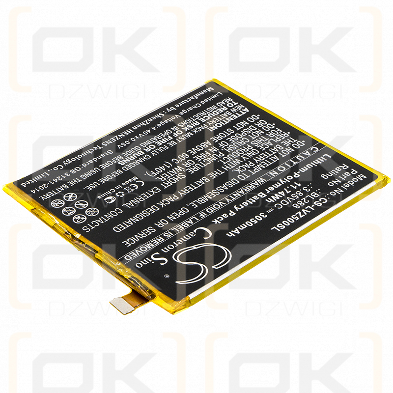 Lenovo L78012 / BL288 3050mAh Li-Polymer 3.85V (Cameron Sino)