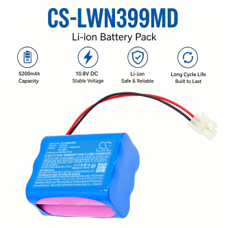 Ersatzakku für Lowenstein Leoni Plus / H2B399 5200 mAh Li-Ion 10,8 V (Cameron Sino)