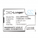 LOCKTEC WP04/1010150001 1100 мАч Li-ion 3,7 В (Cameron Sino)