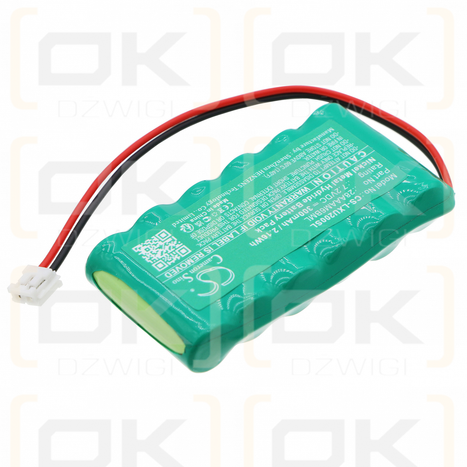 Sirena LEXUS IS200 / 28AAAM6BML 300mAh Ni-MH 7.2V (Cameron Sino)