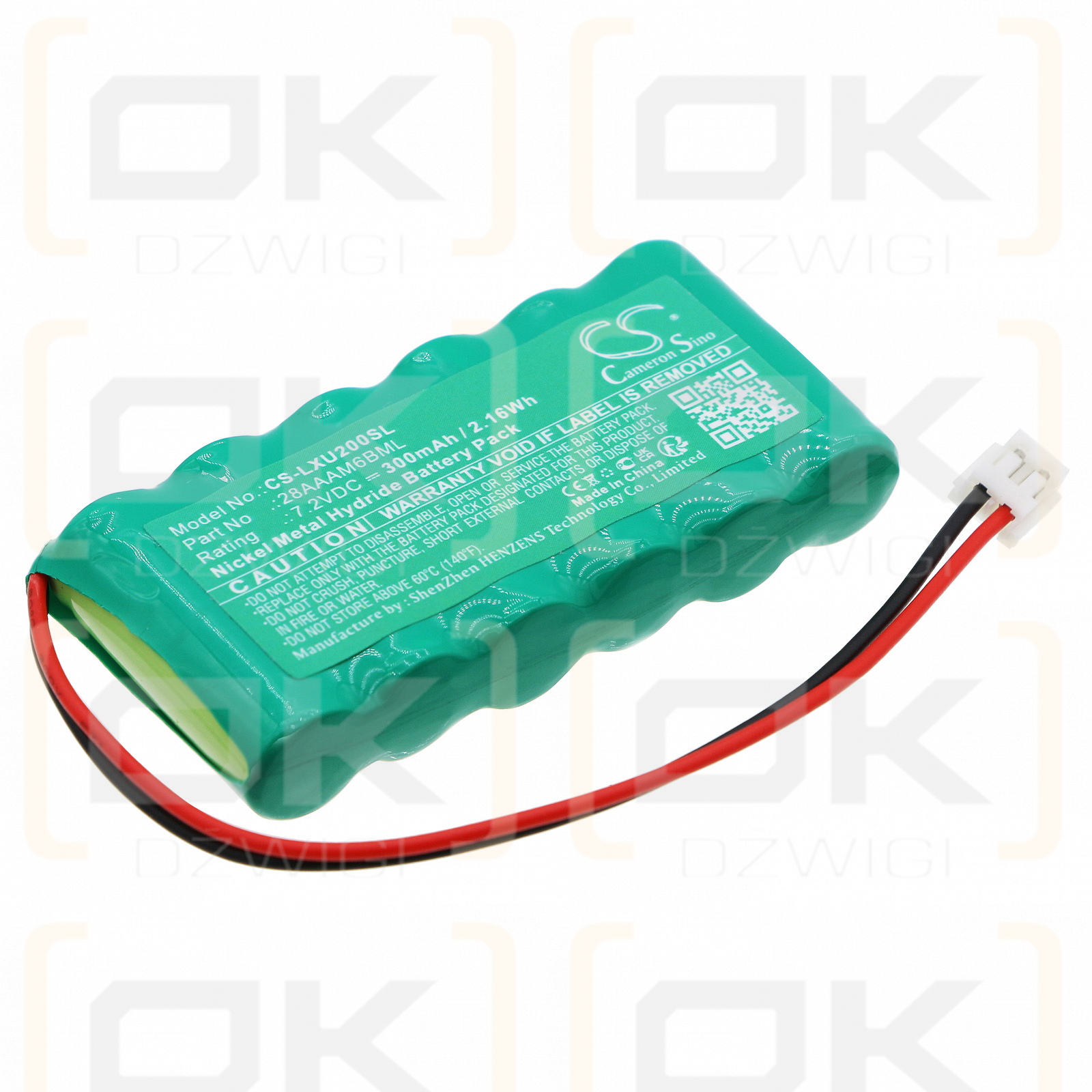 Sirena LEXUS IS200 / 28AAAM6BML 300mAh Ni-MH 7.2V (Cameron Sino)