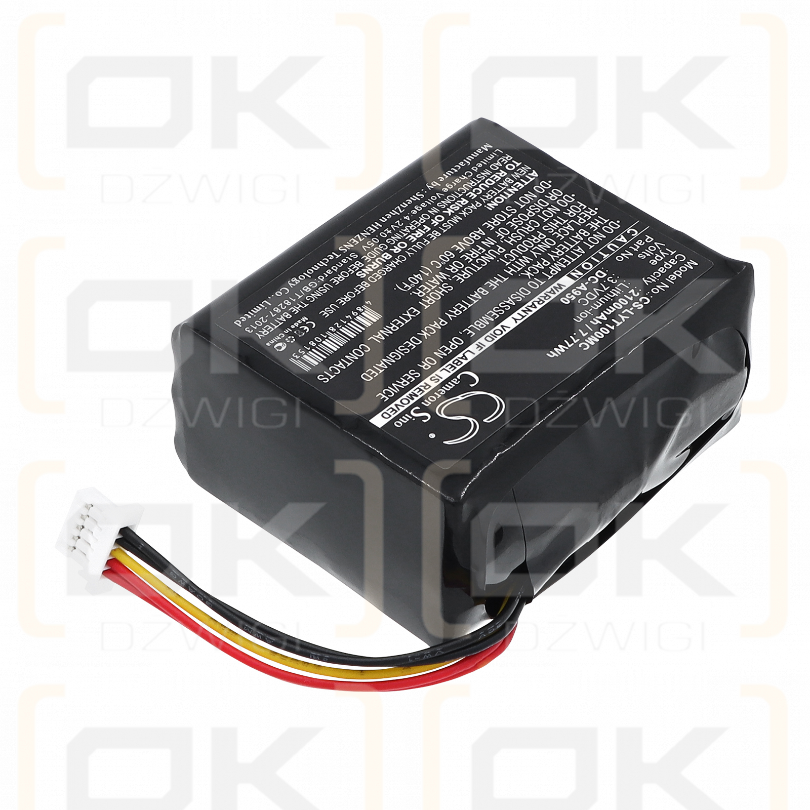 Replacement Battery for LYTRO ILLum F1 / DC-A950 2100 mAh Li-ion 3.7 V (Cameron Sino)