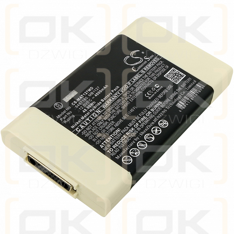 MAQUET / 64-87-180 4000 mAh Ni-MH 12,0 V (Cameron Sino)