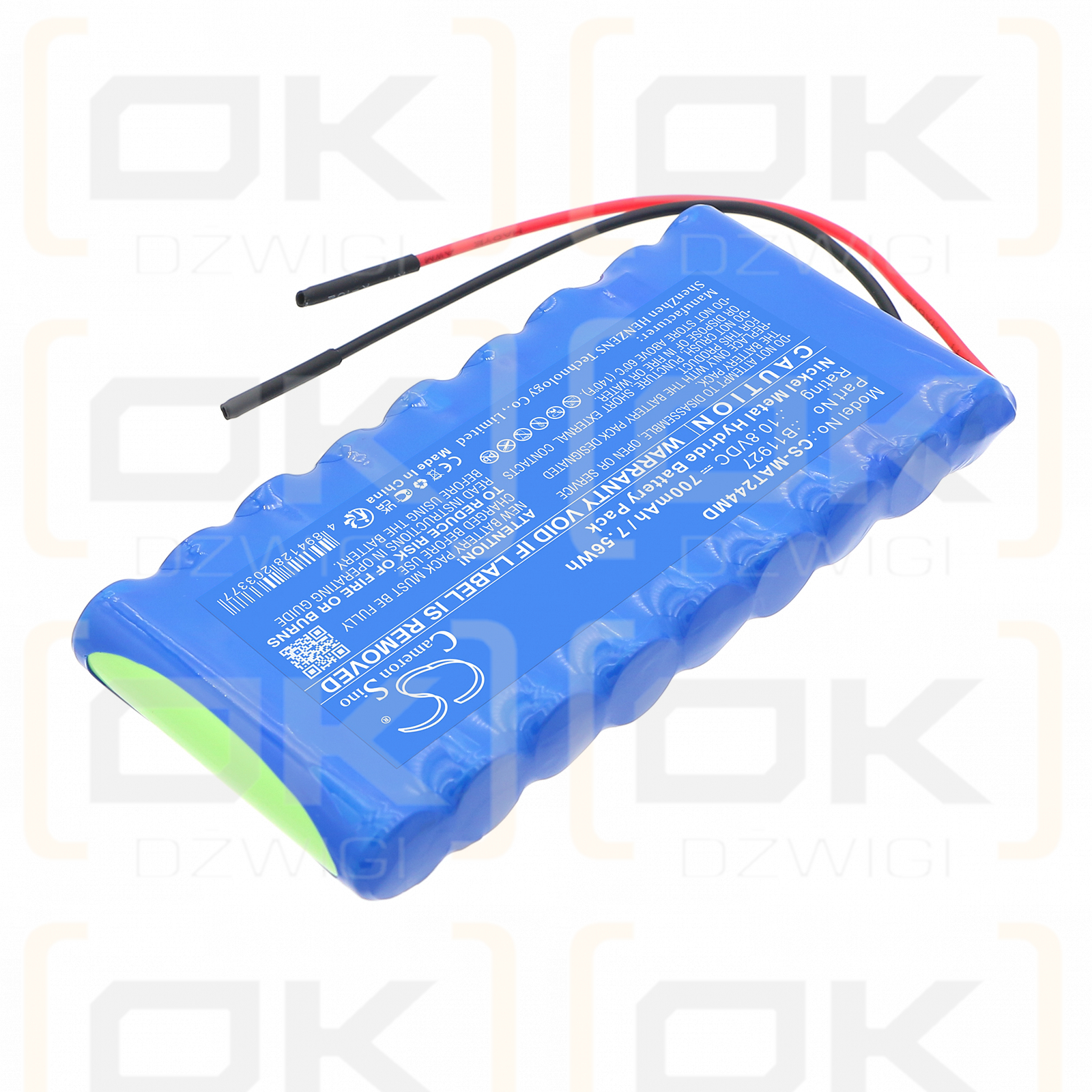 MAQUET Magnus OR Table Wireless Hand Control / 2270244 700 mAh Ni-MH 10.8 V (Cameron Sino)