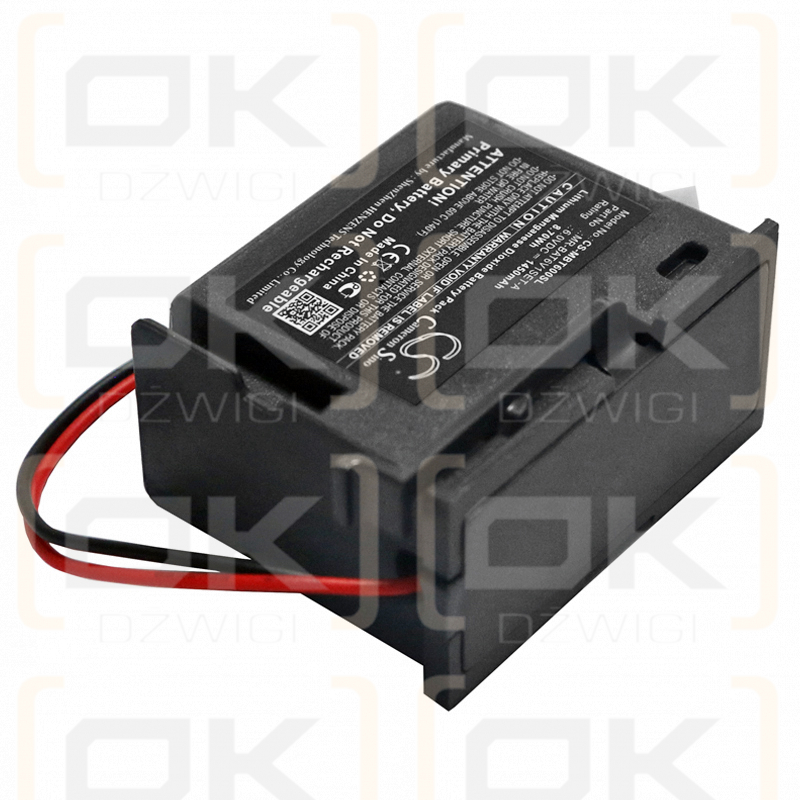 Mitsubishi MR-BAT6V1SET-A 1450mAh Li-MnO2 6.0V (Cameron Sino)