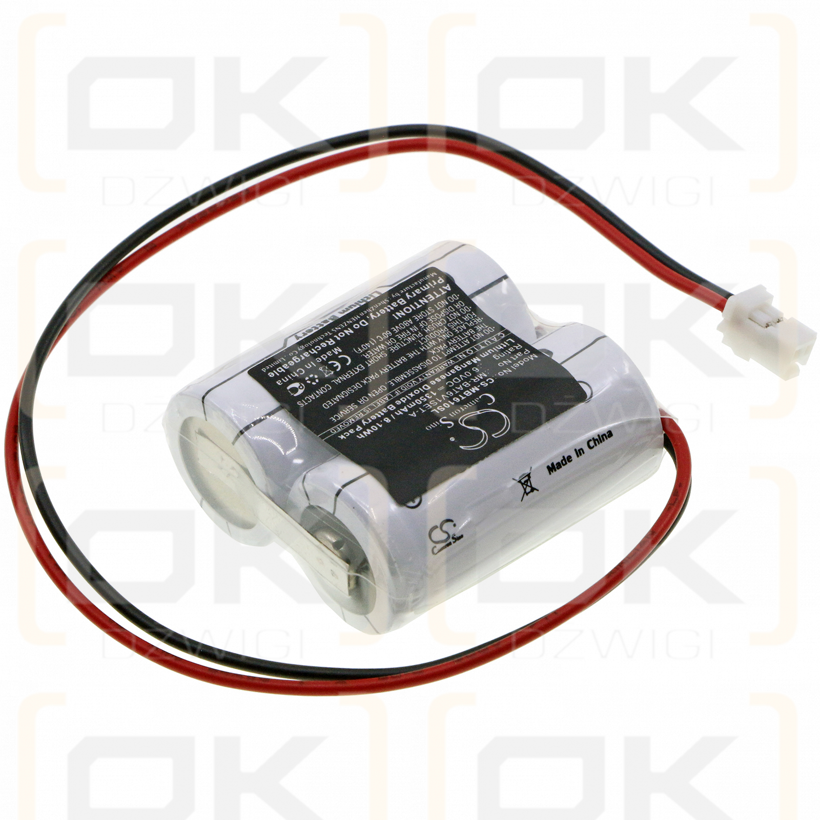 Mitsubishi MR-J4 WK17 1350mAh Li-MnO2 6.0V (Cameron Sino)