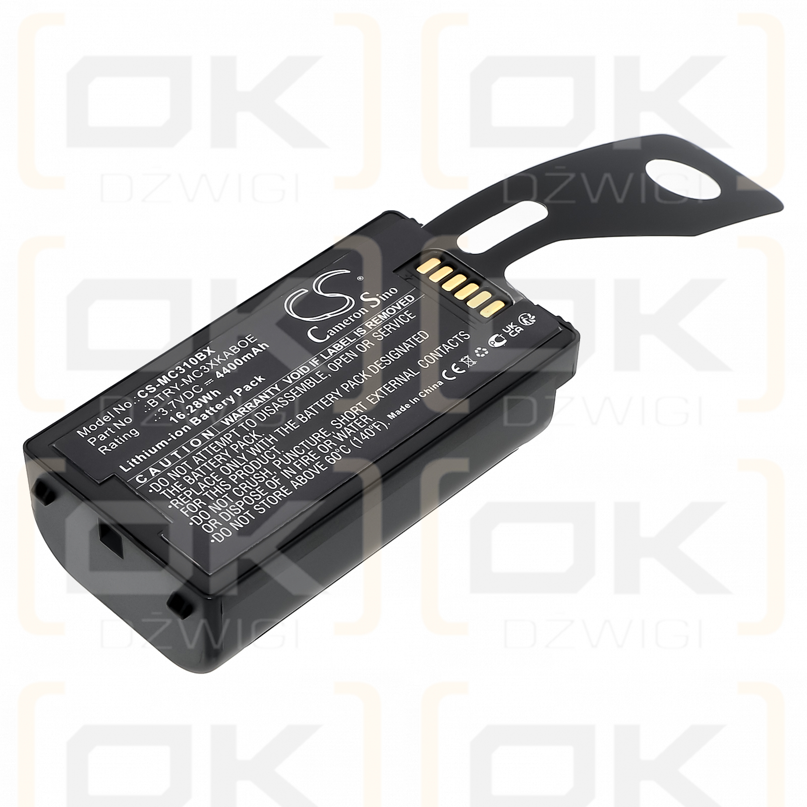 Zebra / BTRY-MC3XKABOE 4400mAh Li-ion 3.7V (Cameron Sino)